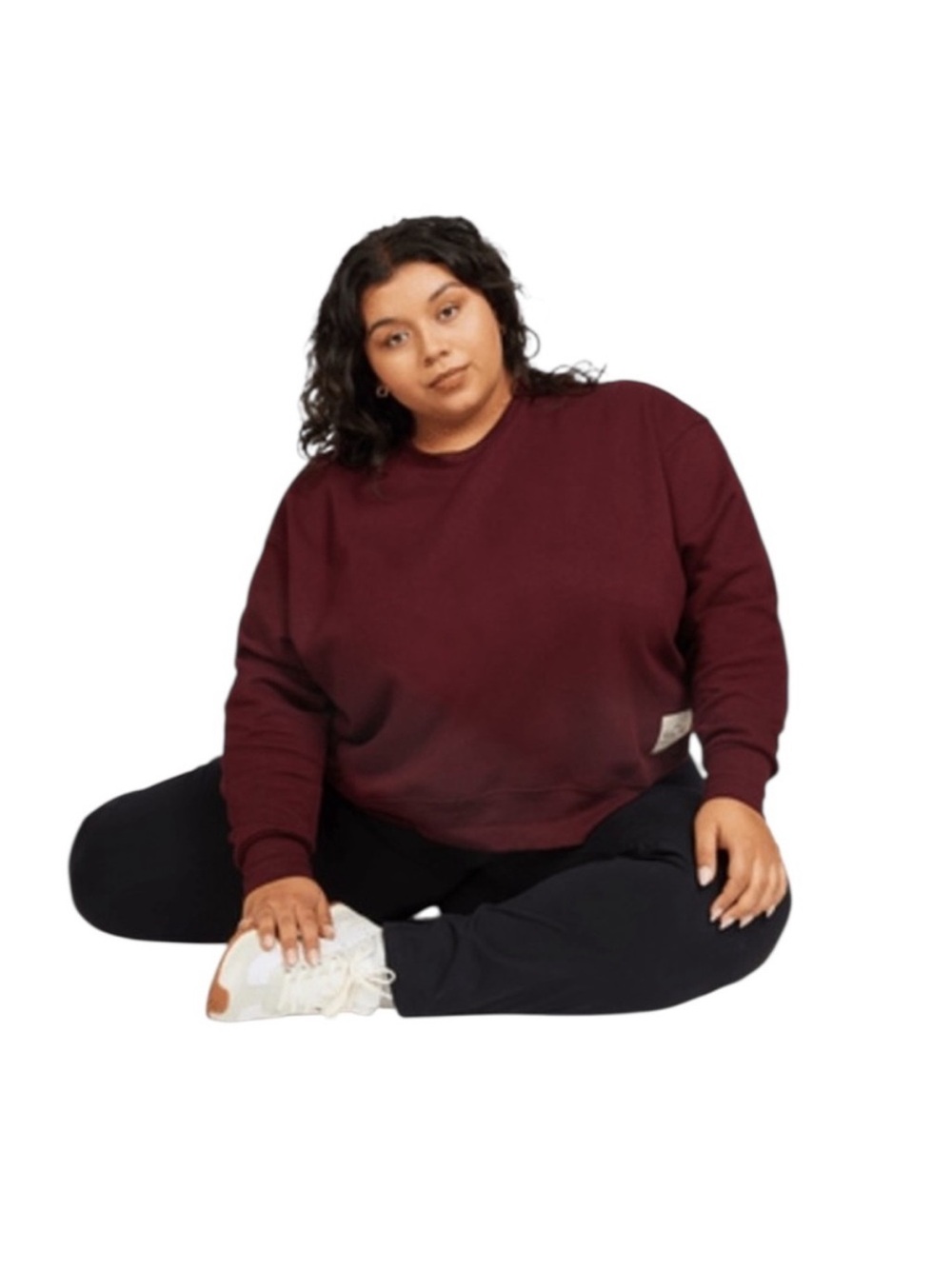New, no tags, WEWOREWHAT XXL Crew Neck Oversized Sweatshirt wellness club